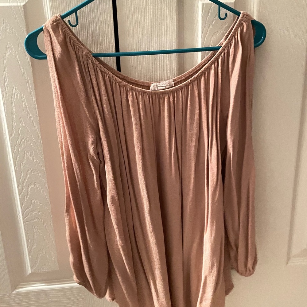 Cold shoulder blouse